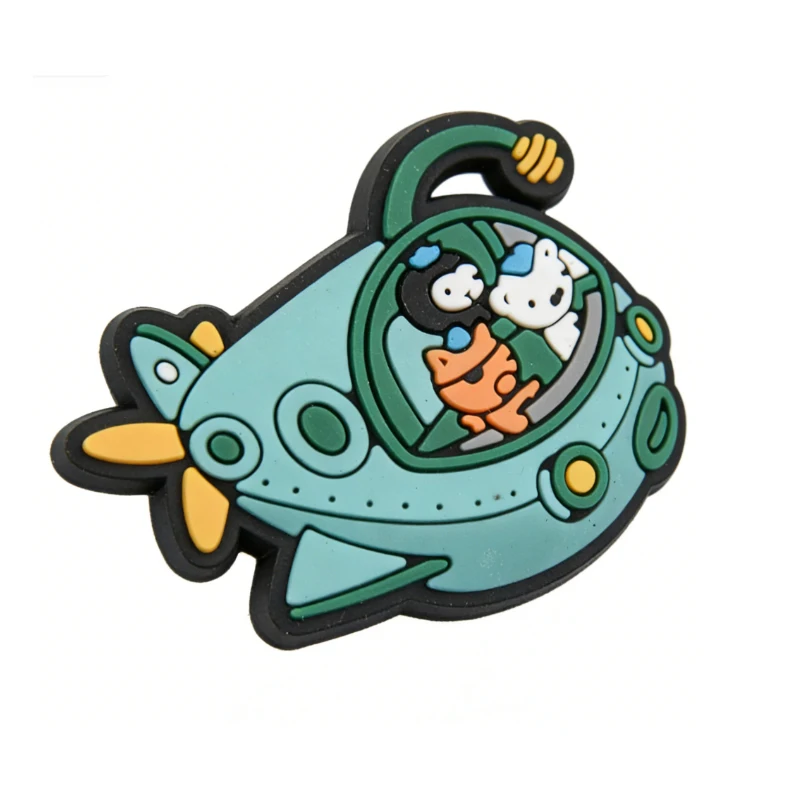 17-teiliges Octonauts Schuh-Charms DIY-Set | Unterwasserrettung-Thema | Passend für Crocs, Bubble Slides Kinder-Sandalen PVC-Dekorationen Fan-Geschenke – Detail 7