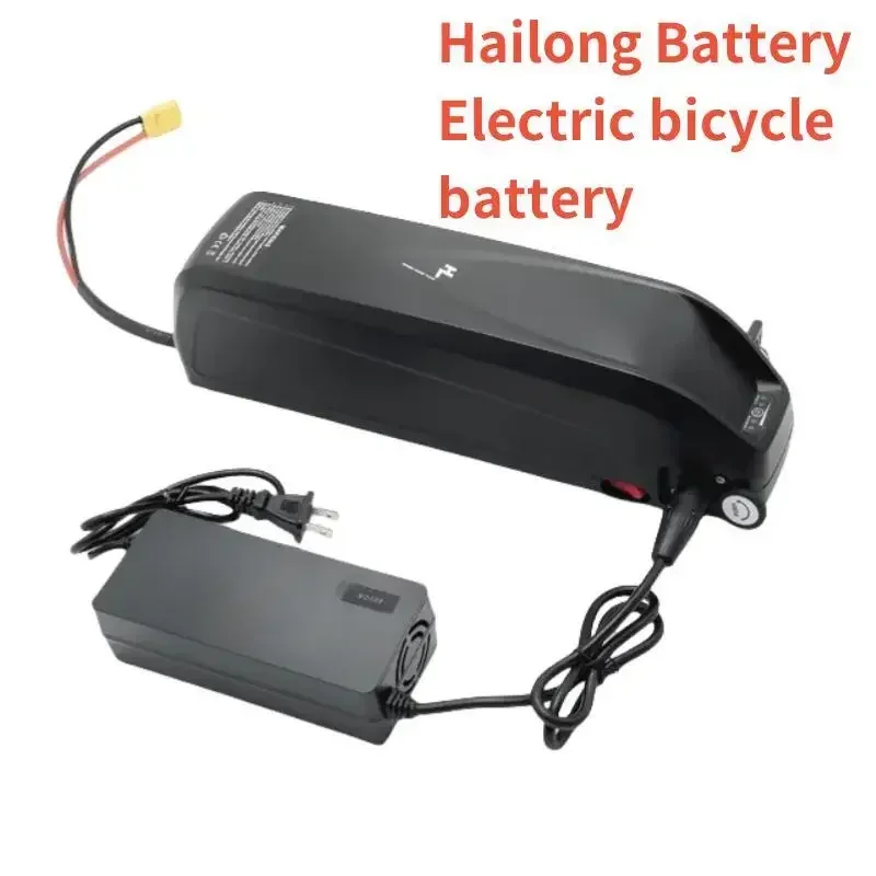 Original 36V 48V 52V 30Ah 40Ah 50Ah 60Ah 18650 Hailong Battery For Bafang BBS02 BBS03 BBSHD Motor with BMS Customized plug