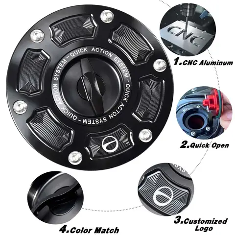 Nytt snabbkopplingslock för racingbränsletank för TRIUMPH SPEED TRIPLE 1200 RS/RR 2021-2023 motorcykel nyckelfri oljeplugg bensinlock 8 best sales Speed Triple RS - №3