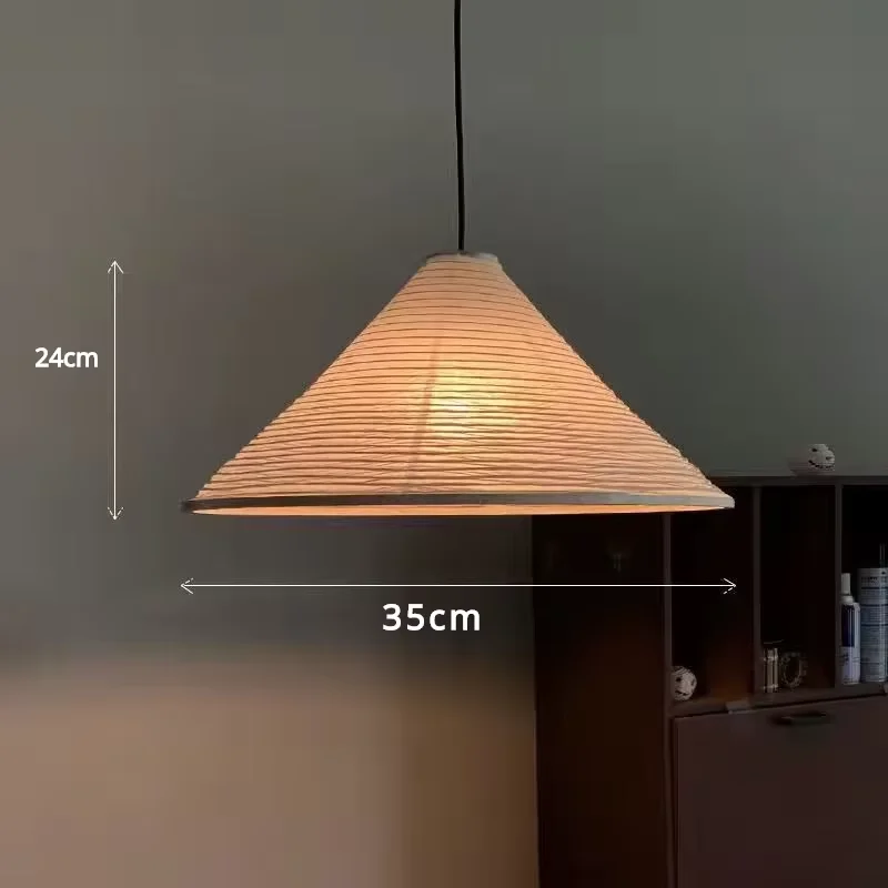 Noguchi hanglamp Japanse Akari Rijst hanglamp voor Slaapkamer Woonkamer hotel Trappen loft Rijstpapier Opschorten Kroonluchter