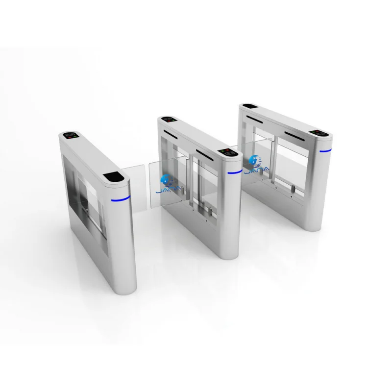 مخصص. بوابة الباب الدوار لمدخل الأمن الإلكتروني عالي الجودة مع بطاقة RFID والتحكم في الوصول إلى رمز الاستجابة السريعة عالي السرعة