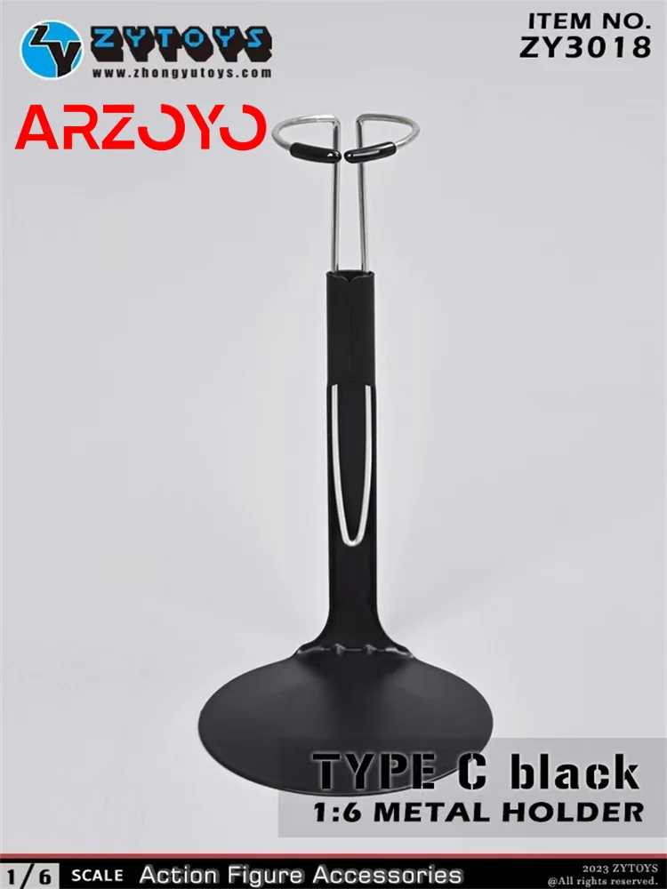 ZYTOYS 1/6 Soldier Action Figure Body supporto in metallo ZY3018 ZY3019 ZY3020 ZY3021 12 ''telaio di supporto per staffa per bambole