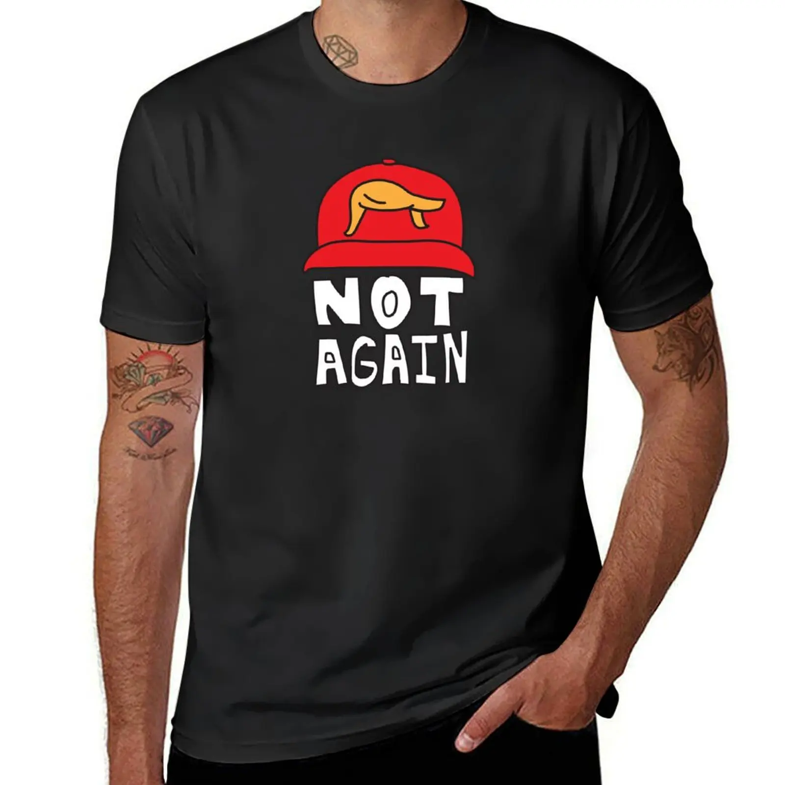 Not Again PapiShirts T-Shirt cute clothes summer top vintage clothes Men's clothing