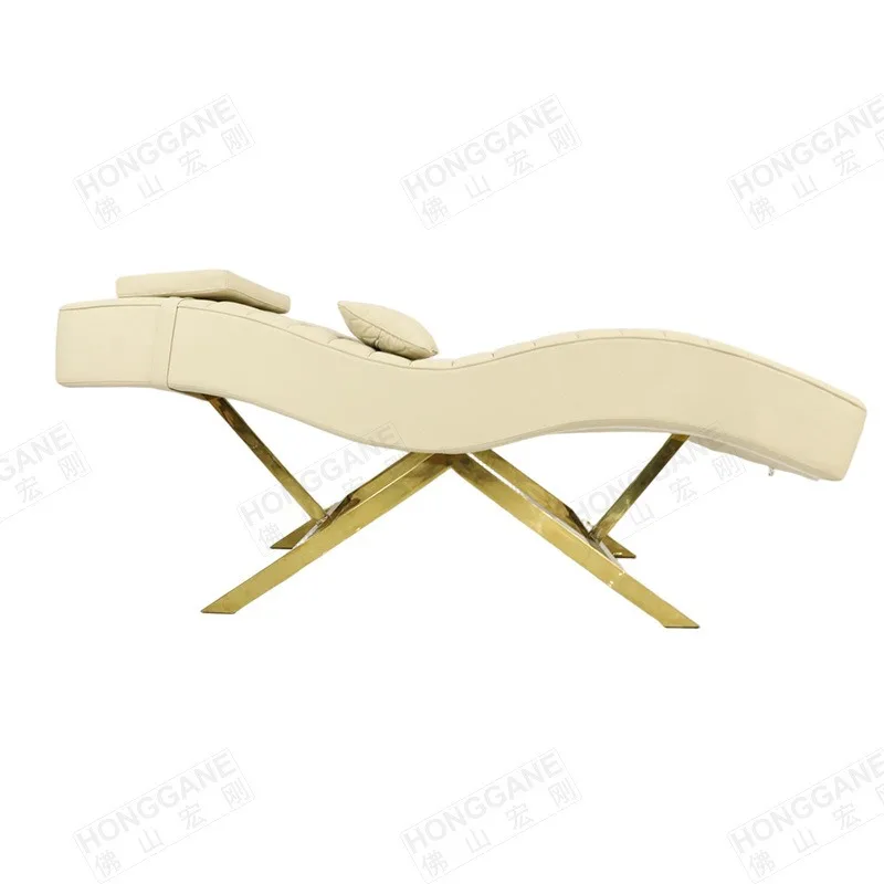 Face wash new S-type eyelash manicure face wash ear eyelash pattern embroidery hospital bed Foshan furniture manufacturing