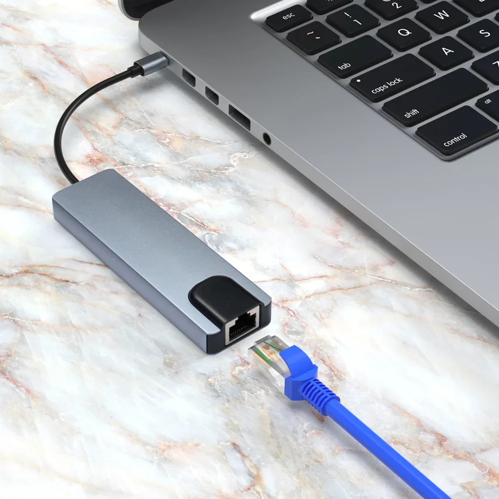 All-in-one, docking station type-c with PD charging/network interface card hub