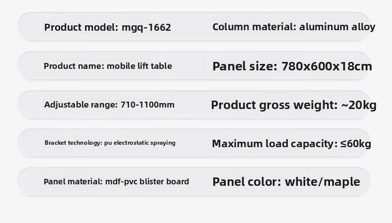 Lifting workbench, desk, student home, small apartment removable, computer desk