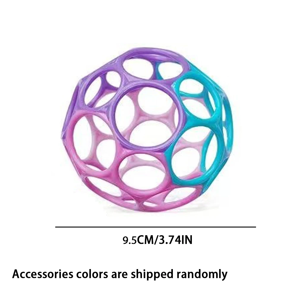 Hochet sensoriel doux pour bébé, 1 pièce, jouets Shaker, hochet rotatif, apprentissage éducatif précoce, pliable, balle de préhension pour enfants, cadeau pour bébé