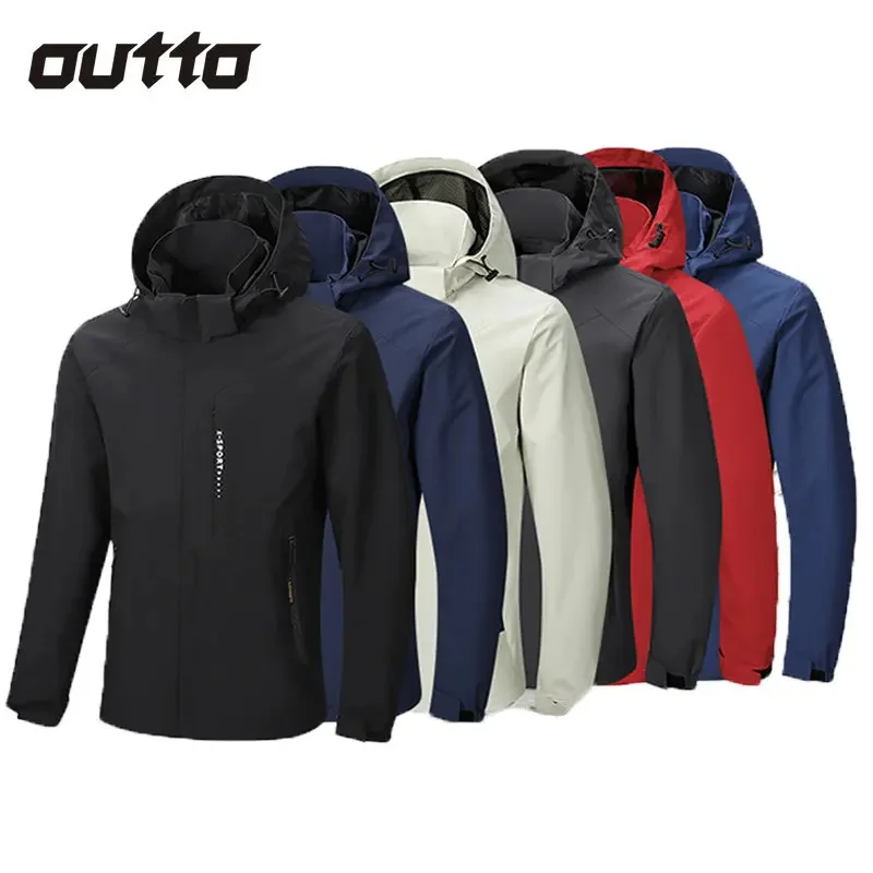 

Men Women Hiking Hooded Jacket Waterproof Camping Hunting Travel Rain Coat Outdoor Sports Windproof Trekking Climbing Jackets