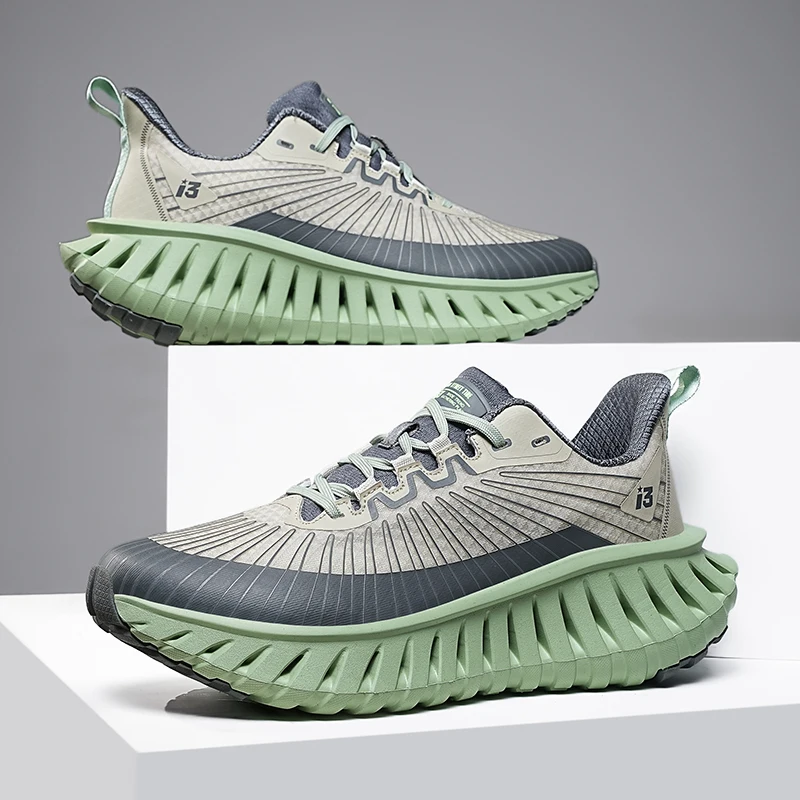 Fashion Casual Shoes Men High Top Unisex Sneakers Women Outdoor Slip on Socks Shoes Soft Sports Training Black White Boots 36-46