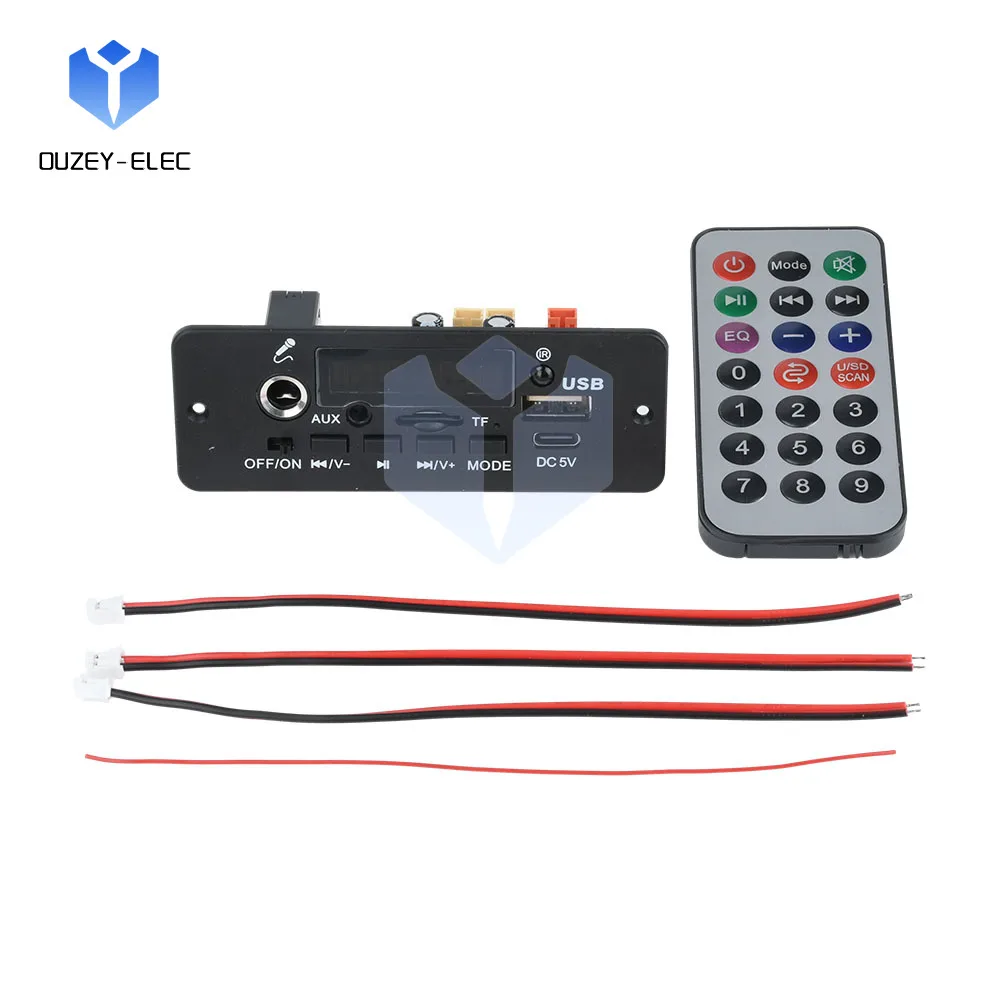 

DC 3.7~5V Digital Audio Amplifier Module 5W*2 Dual Channel Bluetooth MP3 Audio Decoder Board Audio Player