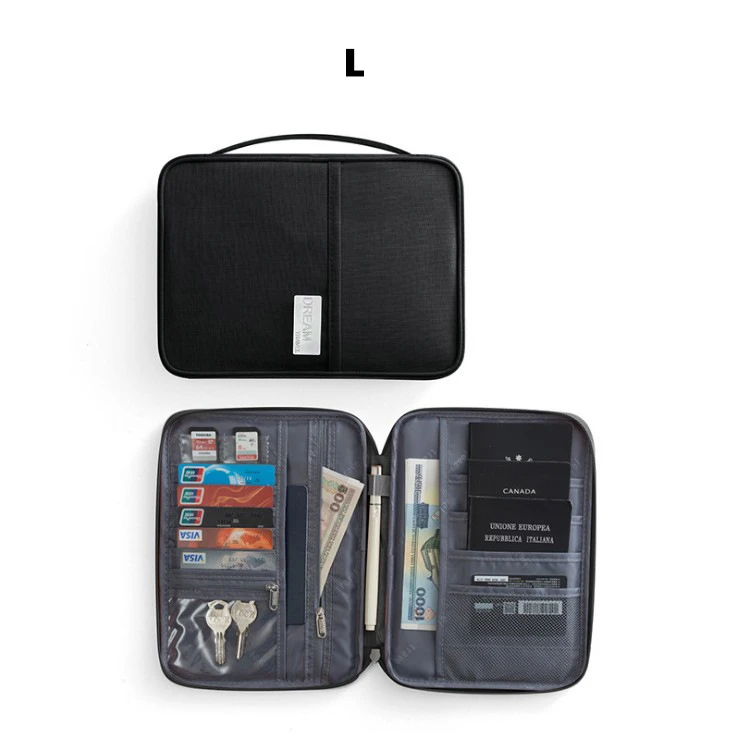Hot Travel Wallet Familie Paspoorthouder Creatieve Waterdichte Document Case Organizer Reisaccessoires Documententas Kaarthouder