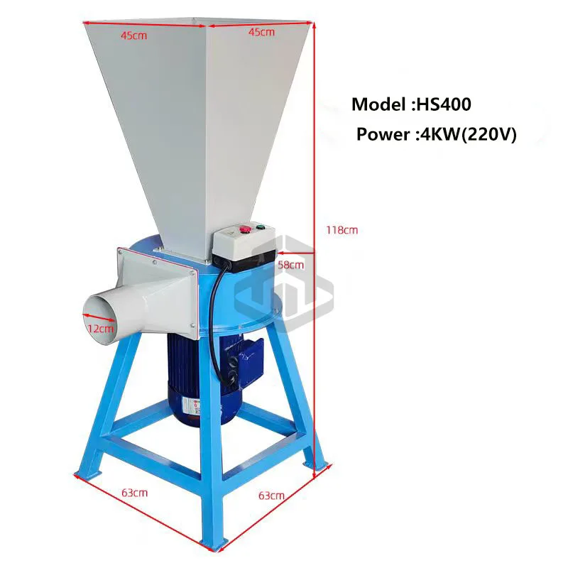 

Indu.strial Polyure.thane P.u Foam Crushing Shredder Machine Small Foam Sponge Shredder Grinding Chopping Cutter Machine