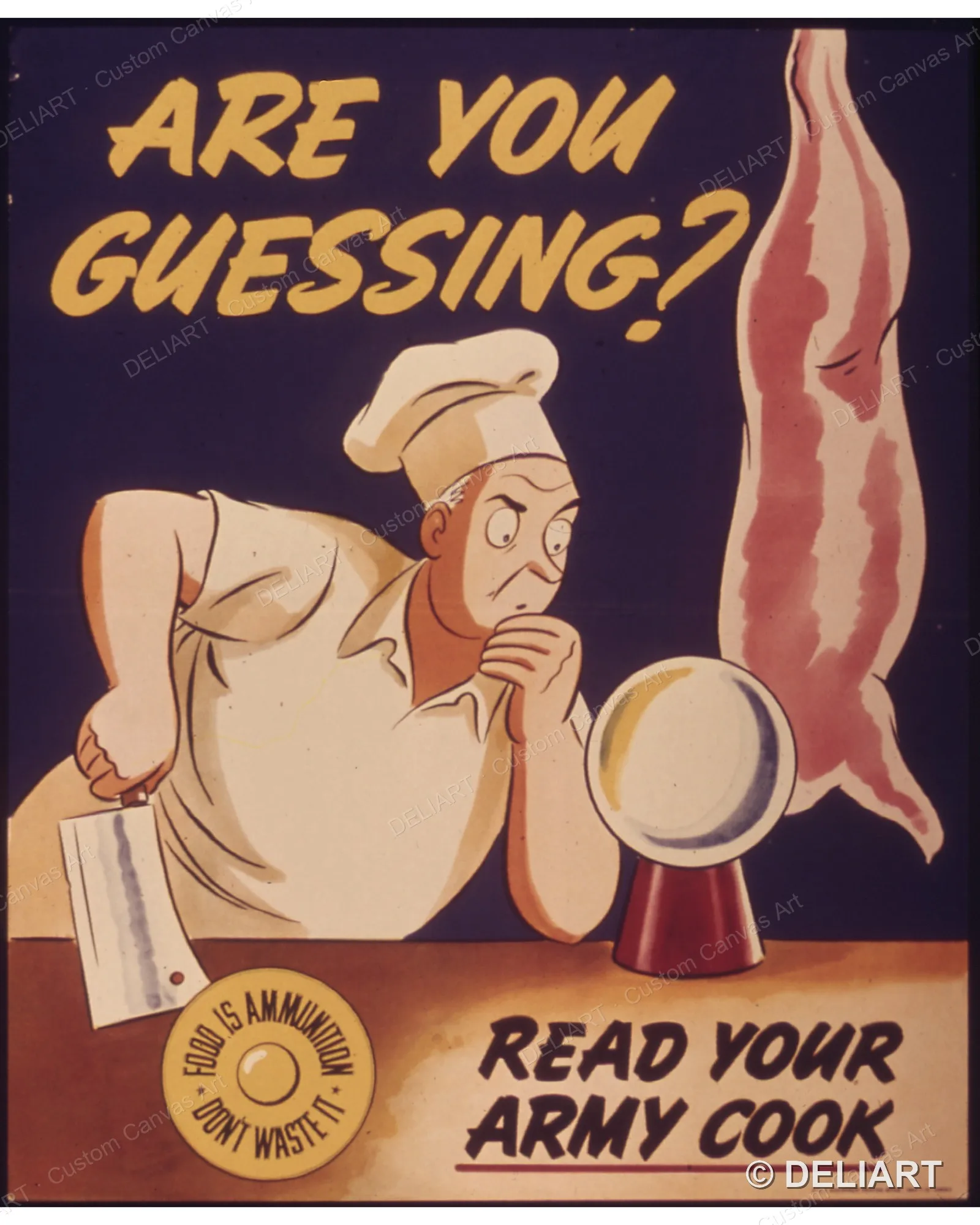voce-esta-adivinando-leia-o-cartaz-de-propaganda-vintage-da-segunda-guerra-mundial-do-cozinheiro-do-exercito-impressao-em-tela-decoracao-retro-para-casa-sem-moldura
