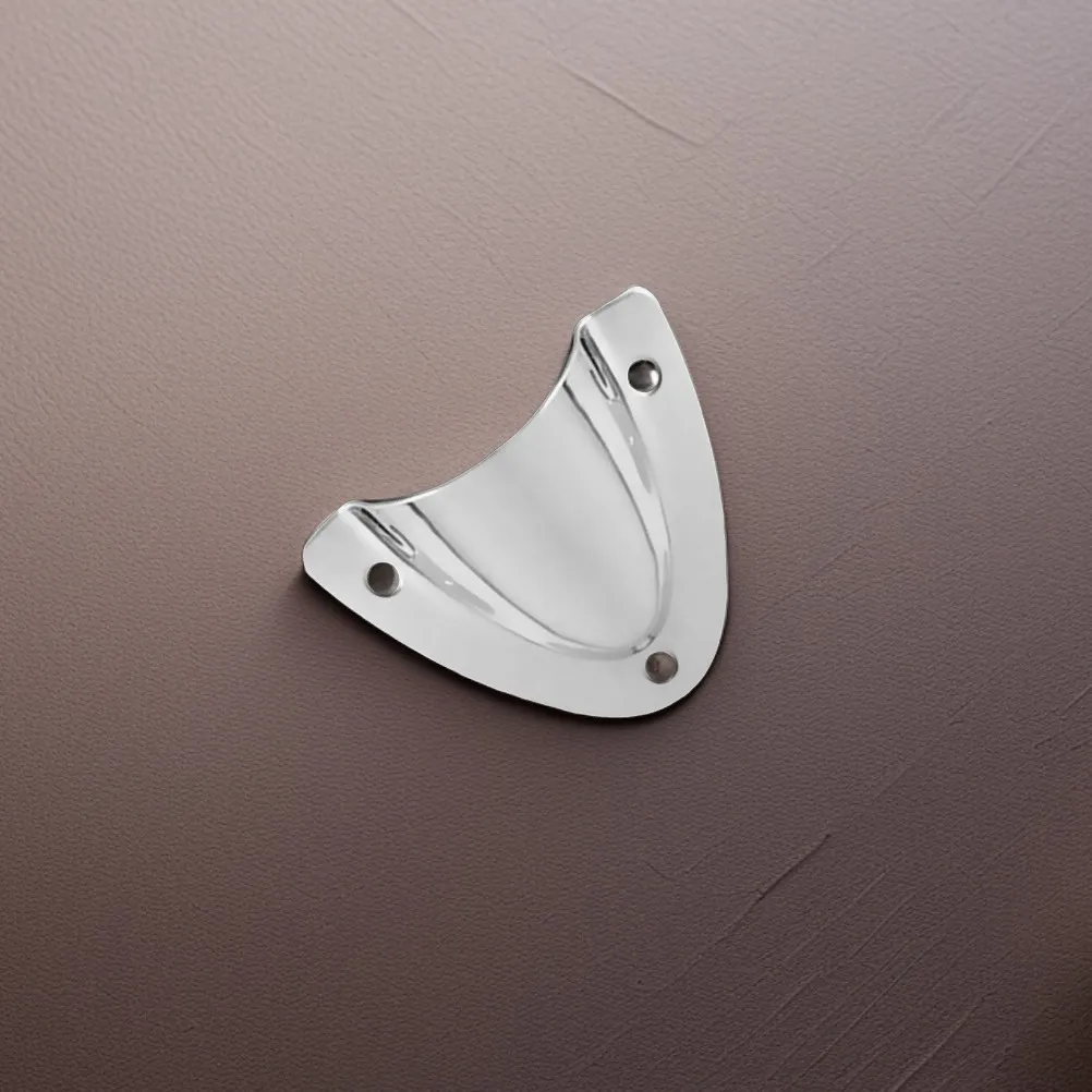 3Pcs Marine Stainless Steel Clamshell Vent Cover Boat Wire Cable Ventilation Plate Easy Install Decorative Louver Drain Cap