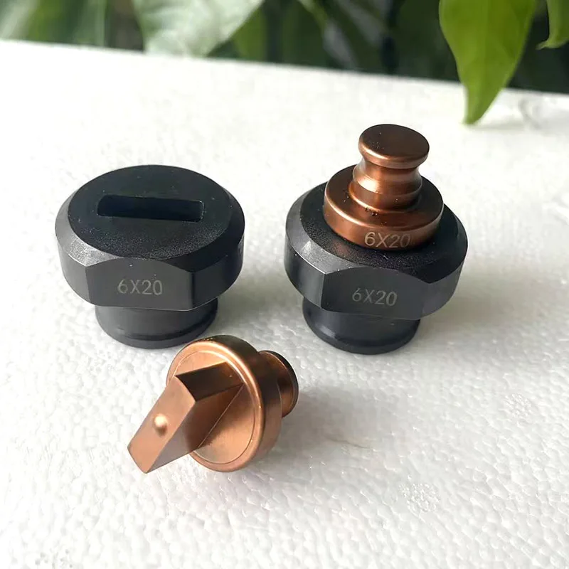 

MHP-20 Набор гидравлических штамповочных штампов Сверхмощная прямоугольная и овальная форма для дырокола для электрического гидравлического штамповочного станка - сталь