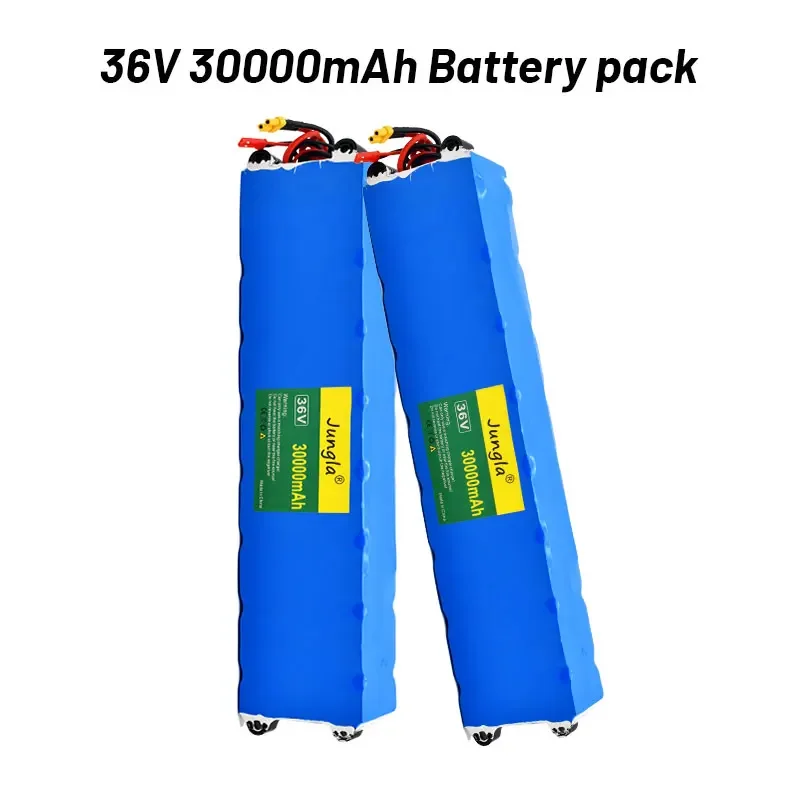 Paquete de batería de litio 36V 30Ah 18650 10S3P 42000mah 500W mismo puerto 42V rodillos eléctricos M365 ebike batería de alimentación con BMS + cargador