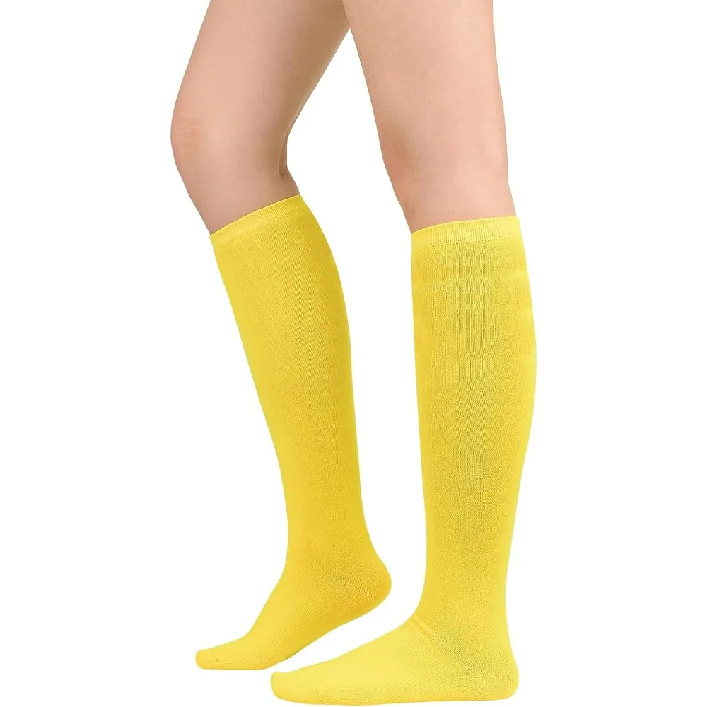Hot Selling Women's Knee High Socks Long Athletic Thin Thigh High Stockings Outdoor Sport Casual Tube Socks Knee Socks Best Sellers
