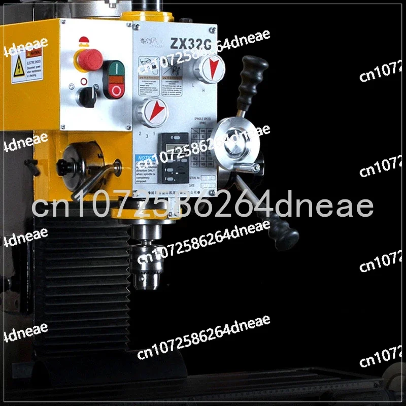 ZX32G Desktop Drilling and Milling Machine Home Milling Machine industry Woodworking Drilling Machine Miniature Metal Machining