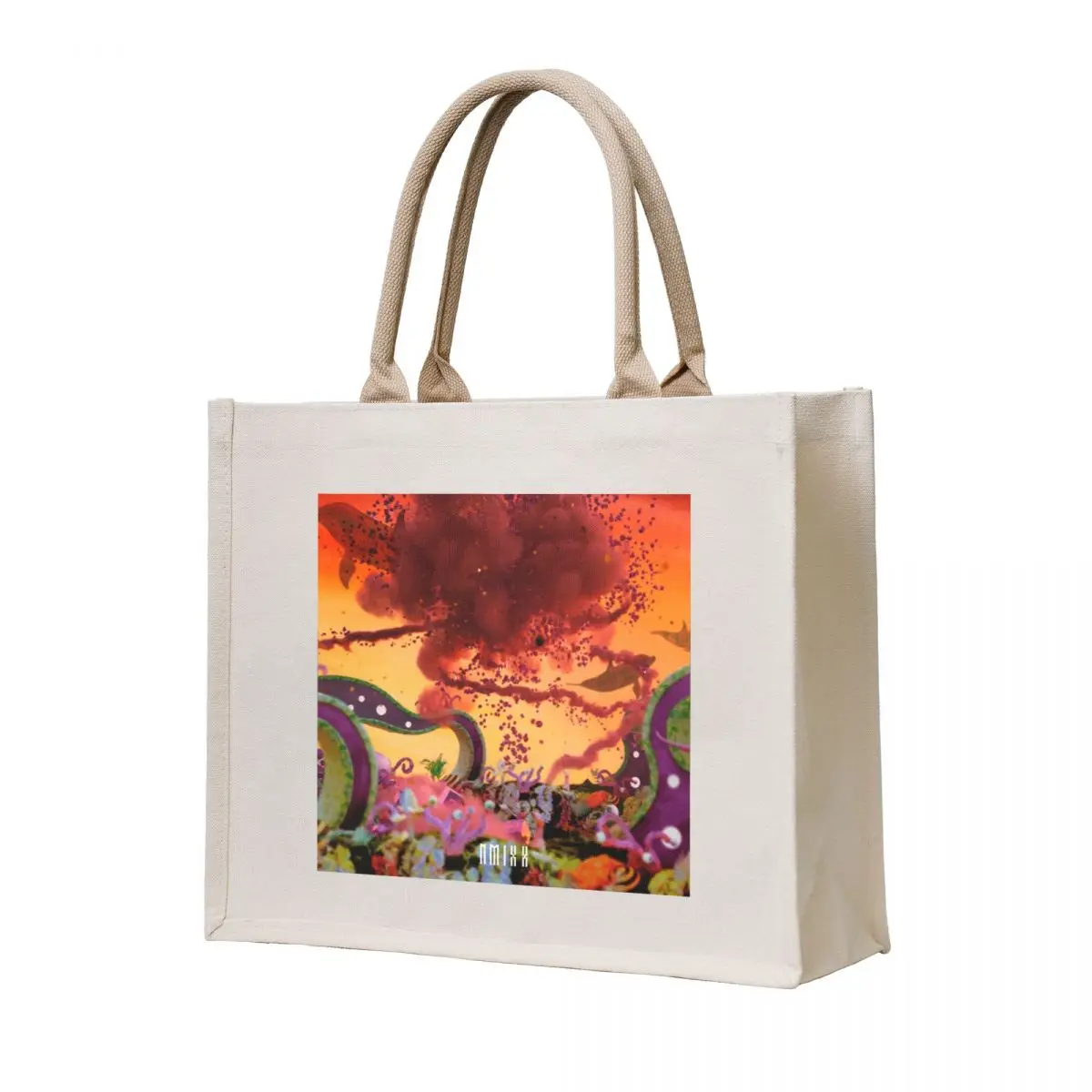 

NMIXX Dice Tote Bag canvas bags Big bag women Shopping bags foldable reusable bag