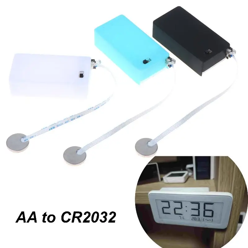 CR2032 to AA Battery Converter Adapter 1Pc 5X0.15mm Non-Destructive Modification for Household Electronic Toys DIY Projects