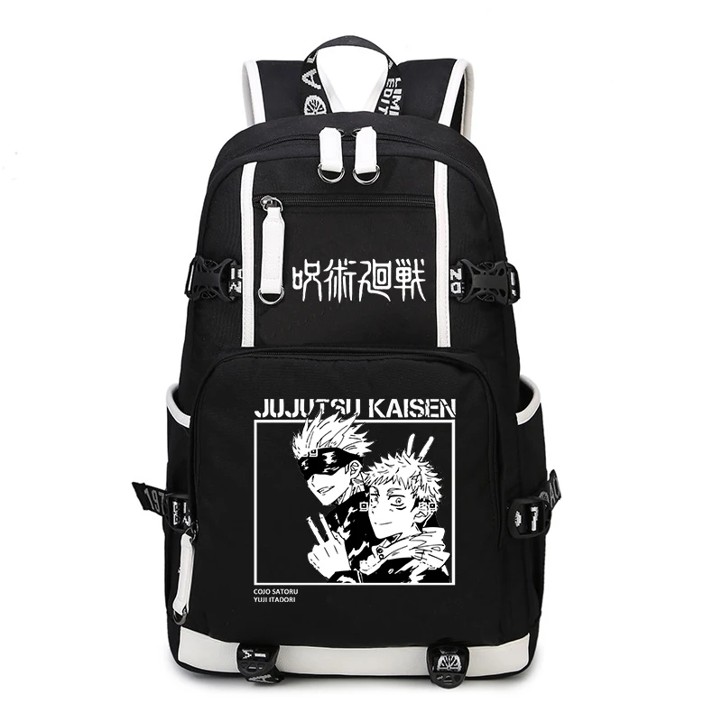 Jujutsu Kaisen anime print student schoolbag youth backpack outdoor travel bag kids back to school gift