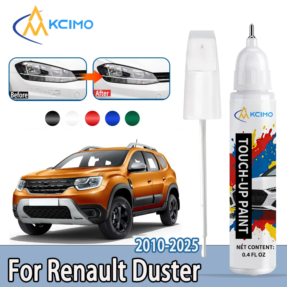 Touch Up Paint Pen for Renault Duster 2010-2025 Quick Car Scratch Repair Remover for Deep Scratches Chips