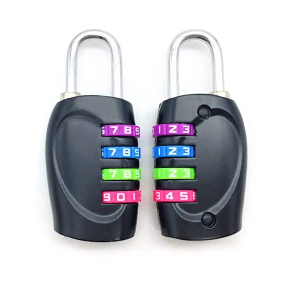 Anti-saw Multifunctional Hardware Accessories Combination Padlock Window Door Color Padlock 4-digit Number Password Lock