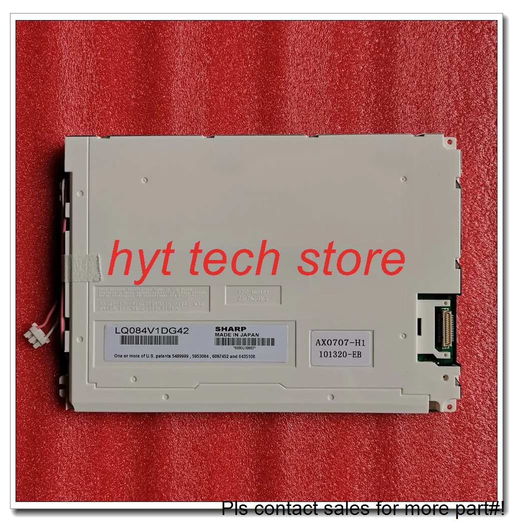 Original  lcd screen LQ084V1DG41  LQ084V1DG42  8.4inch LCD Panel, 100% tested before shipment