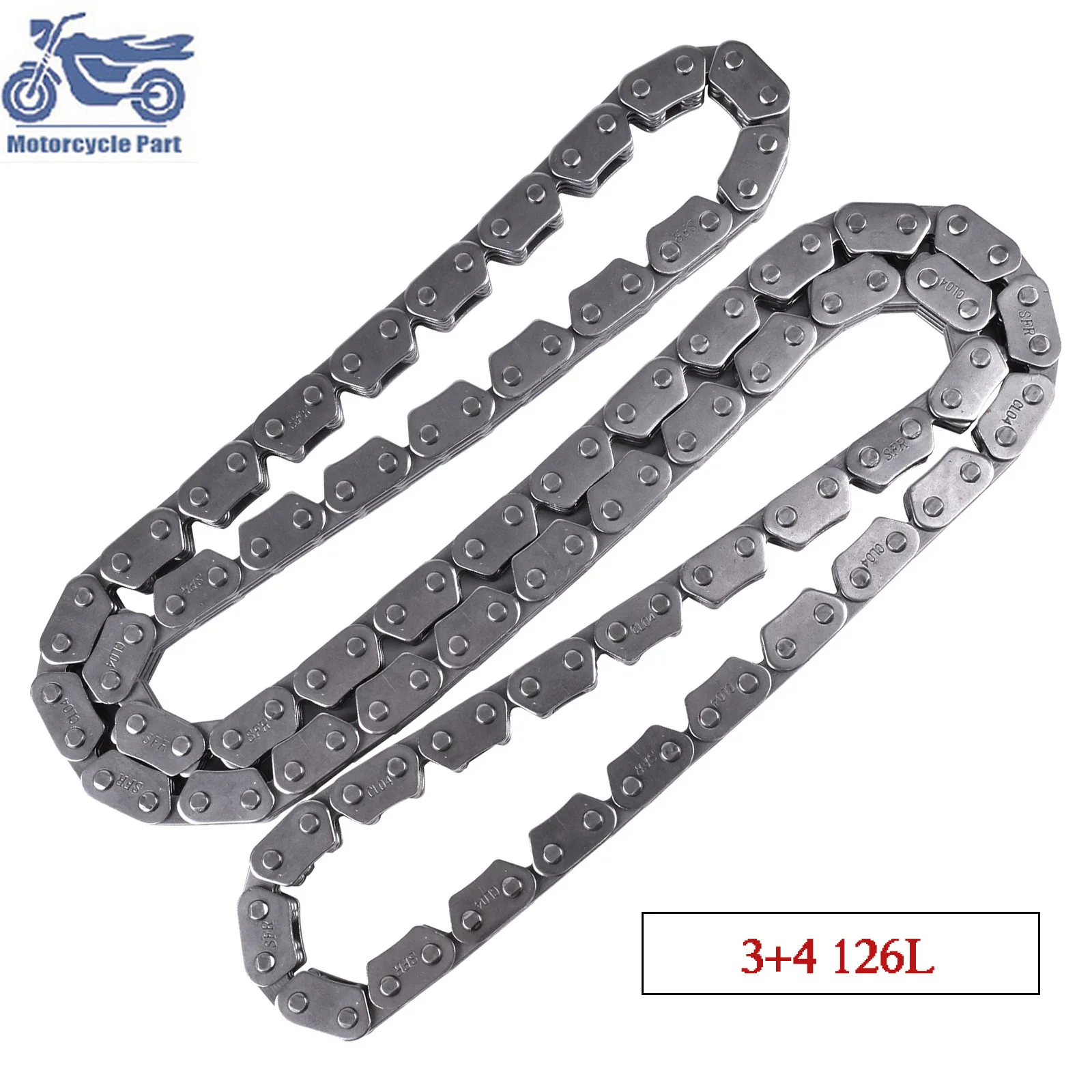 

Motorcycle Camshaft Timing Chain For Honda NX250 AX-1 CB300R XR250 XR300 XR300 XRE300A ABS 2010-2012 XR250 TORNADO 3LA 2018-2020