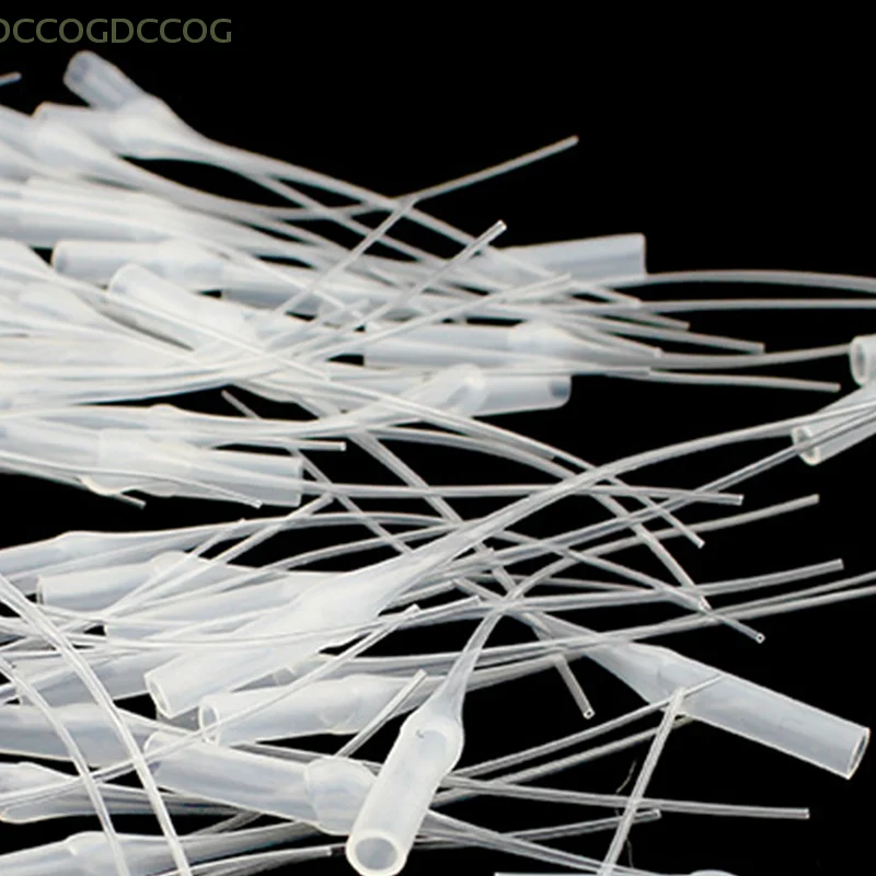 

100 Pieces 502 glue mouse tail glue head dropper hose 401 instant dry glue dropper Glue dropper instant dry glue hose