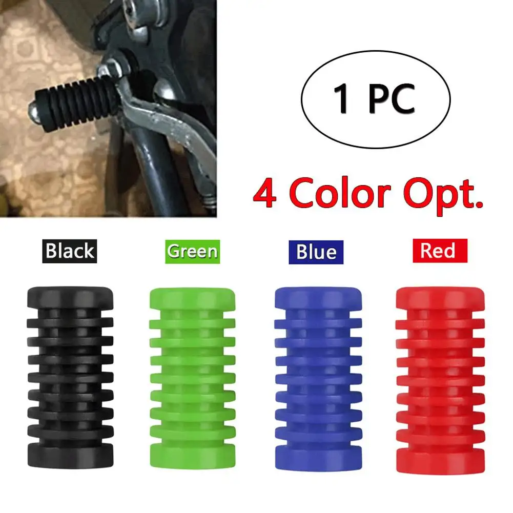 Kick Start Pedal Foot Pegs Rubber Motorcycle Gear Shift Shifter Lever Foot Pad Motorbike Slip Non Cover Universal Pegs Pad