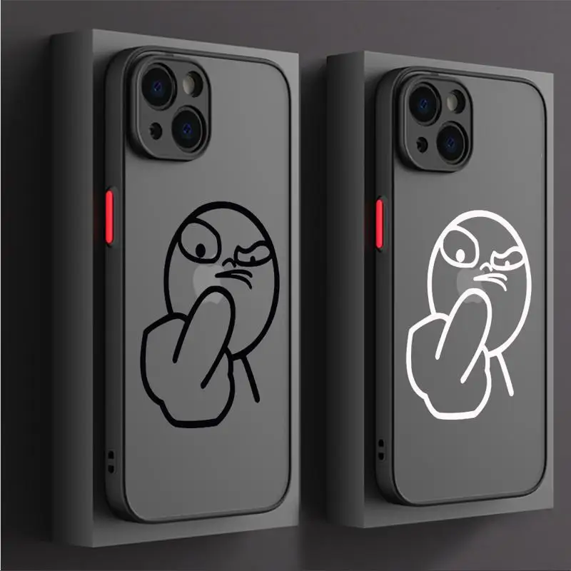 

Funny Matchman Phone Case For iPhone 17 16 15 11 12 14 13 Pro Max Mini X XS XR 7 8 Plus SE 16E Air Shockproof Hard Matte Cover