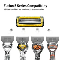 Gillette Razor Fusion 5 PROSHIELD Chill Cooling Lubrication Ultra-Thin 5-layer Blade Gentle Deep Shaving Machine for Men