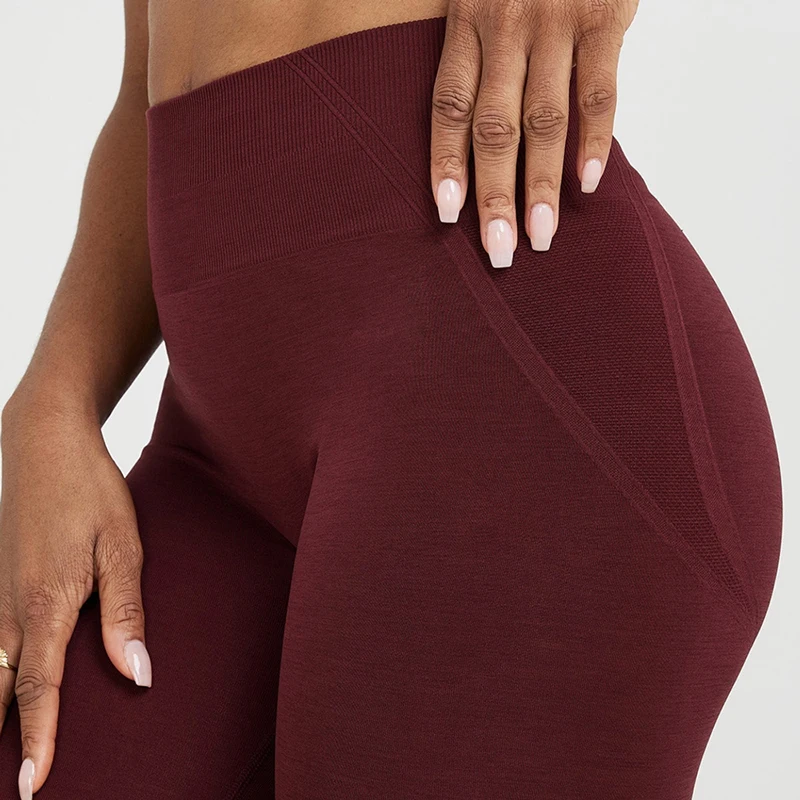 Pantalones de Yoga sin costuras para mujer, mallas con realce de glúteos, mallas de compresión de cintura alta para gimnasio, deportes y Fitness