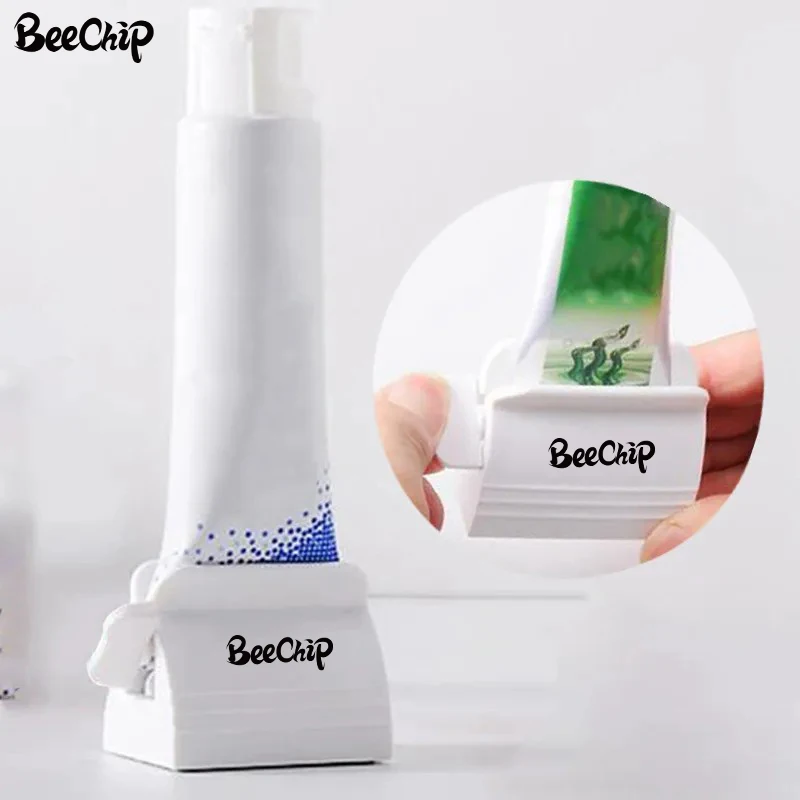 Toothpaste Squeezer Tooth Paste Holder Oral Care Bathroom Tools Tube Cosmetics Press Facial Cleanser Rolling Squeezing Dispenser