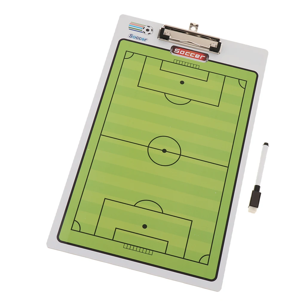 

Двусторонняя доска для баскетбола из ПВХ, тренерская доска-планшет для тренировок и письма, для использования учителями физкультуры