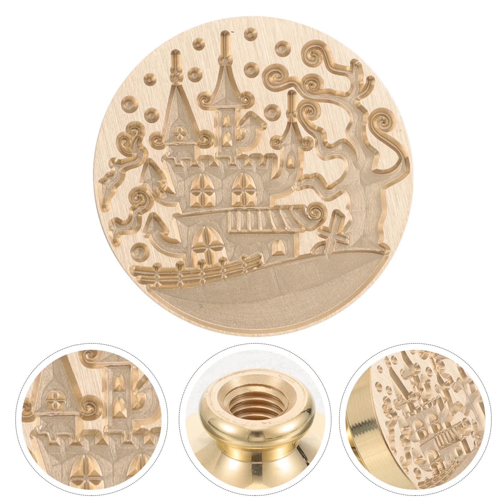 

Brass Head Sealing Stamp Vintage Wax Seal For Envelope Letter Diy Craft Gift Halloween Party Wedding Invitation Scrapbook