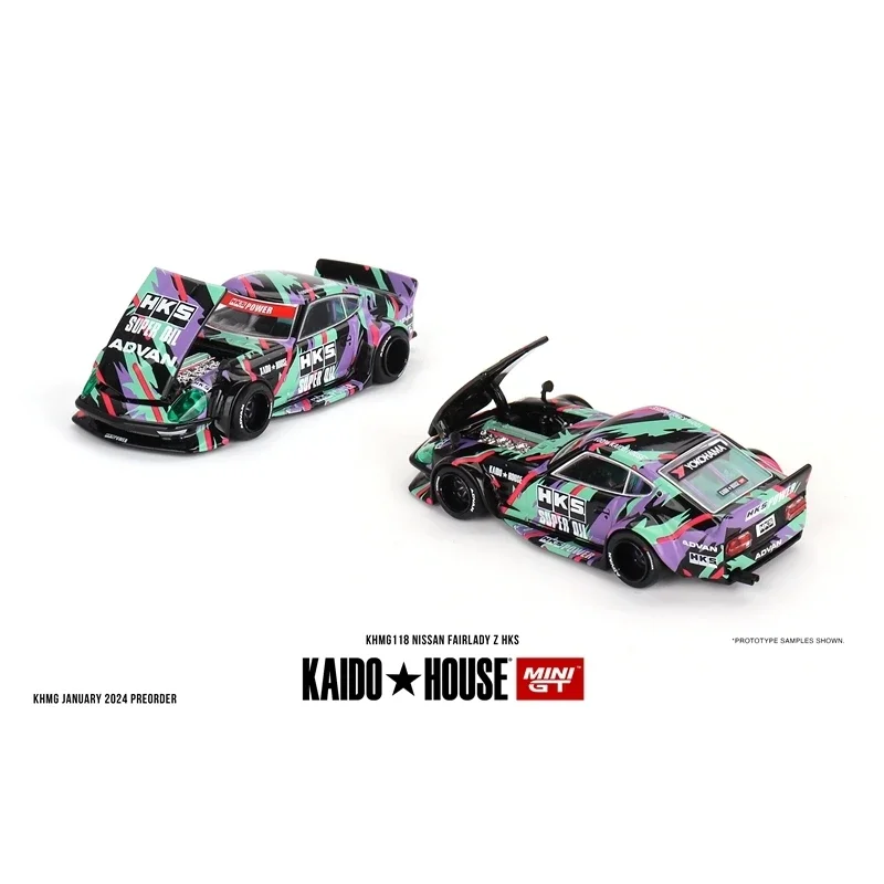 Instock Kaido House MINIGT Fairlady Z HKS KHMG118