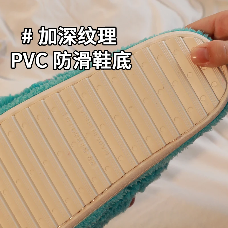 2023 New Funny And Cute Monster Cotton Home Slippers For Women 2024 Winter Warm Indoor Home Cute Cotton Slippers For Men