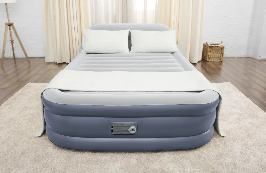 67923 air bed indoor with built-in pump self-inflating in stock mattress