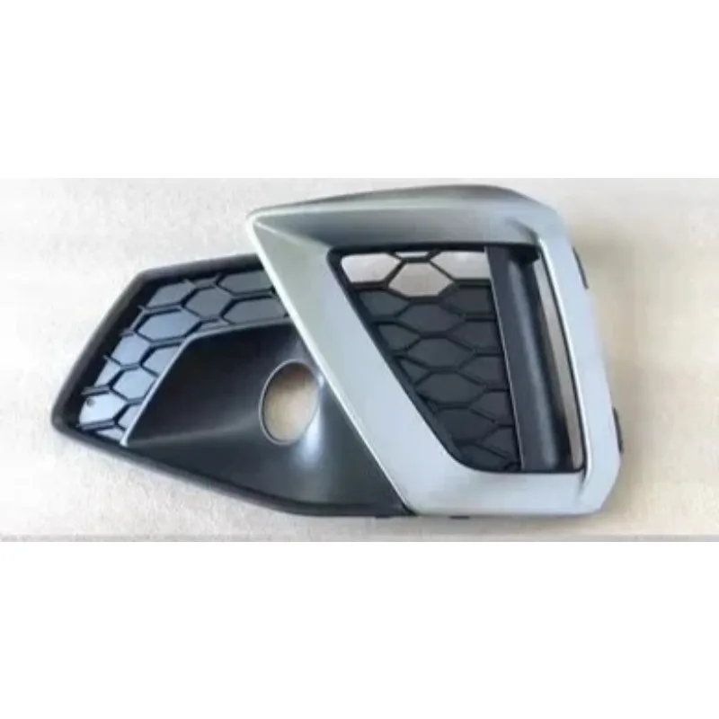 Left Right Fog Light Frame B8 B9 S4 Sport Honeycomb Grille Fog Light Cover Lower Mesh for Audi A4L 2008-2022
