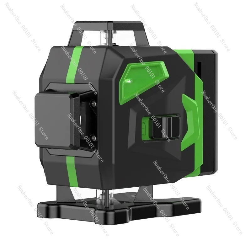 

12 Line High-Precision Laser Level, 16 Line Green Light Infrared Level, Automatic Leveling for Walls and Floors
