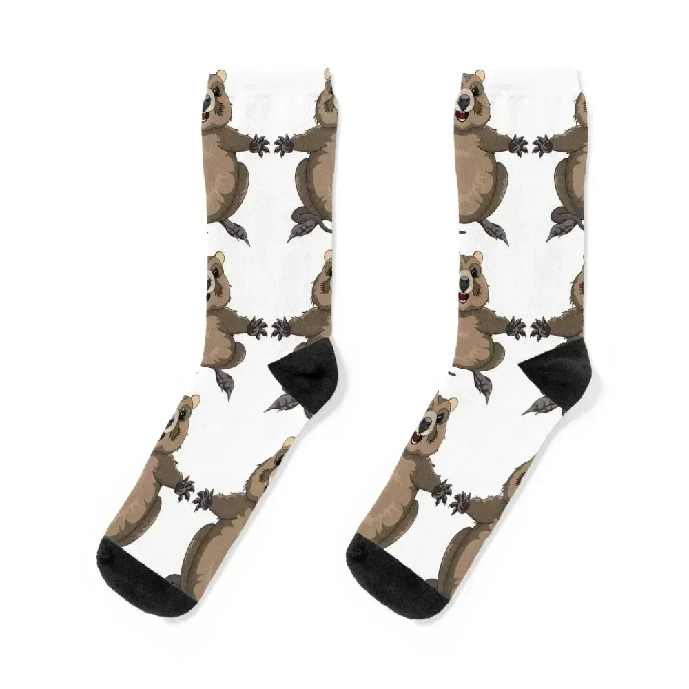 

Счастливая Кекка! Носки The Happiest Animal on Earth от Amanda M Lucas, спортивные короткие носки для бега для девочек и мужчин