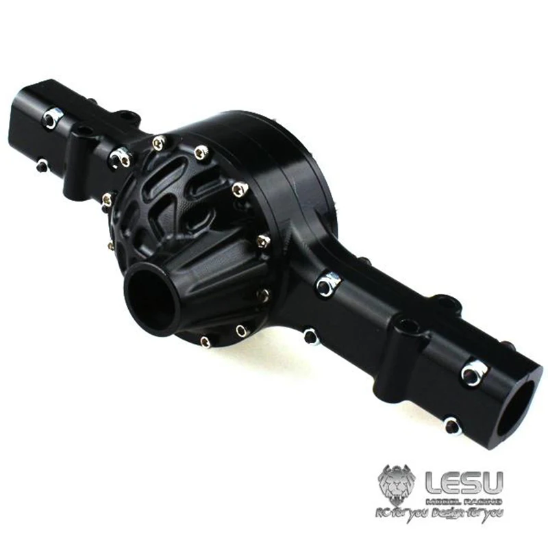 LESU1/14 axle tractor head metal rear axle shell Tamiya original factory axle modified CNC axle shell accessories car model