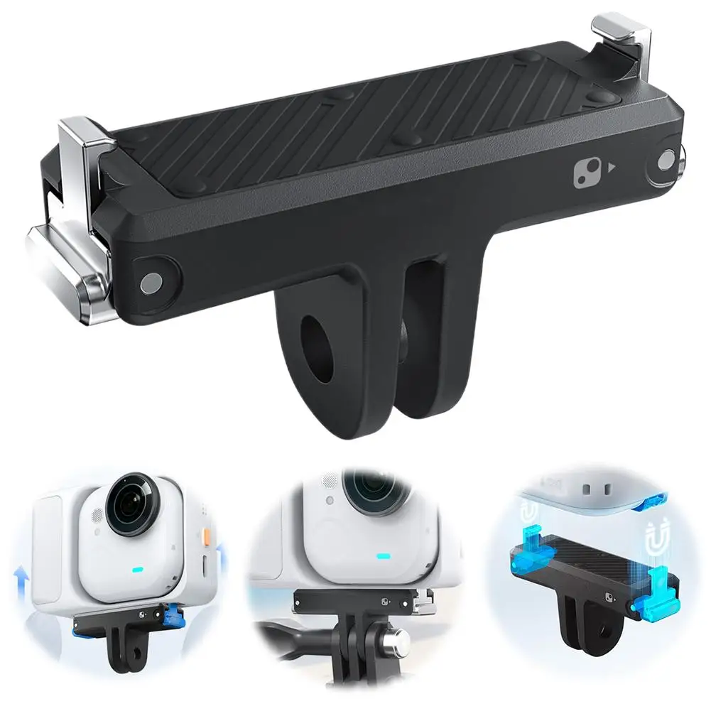 

For aMagisn Insta360 Go Ultra Shadow Stone Magnetic Quick Release Base Plastic Quick Release Adapter Bracket