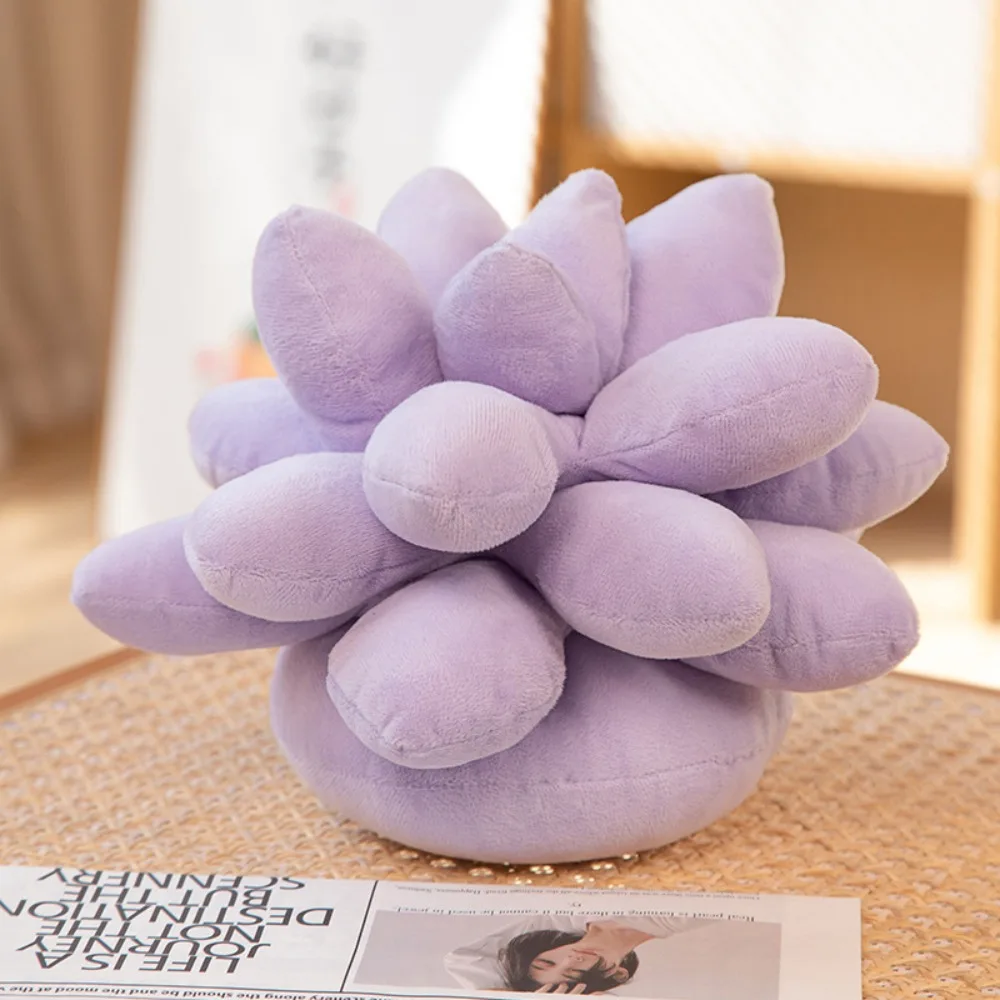 

Children Simulation Botany Plush Toy Decorate Cute Stuffed Succulents Doll Cartoon Mini Succulents Plush Pillow Home Decor