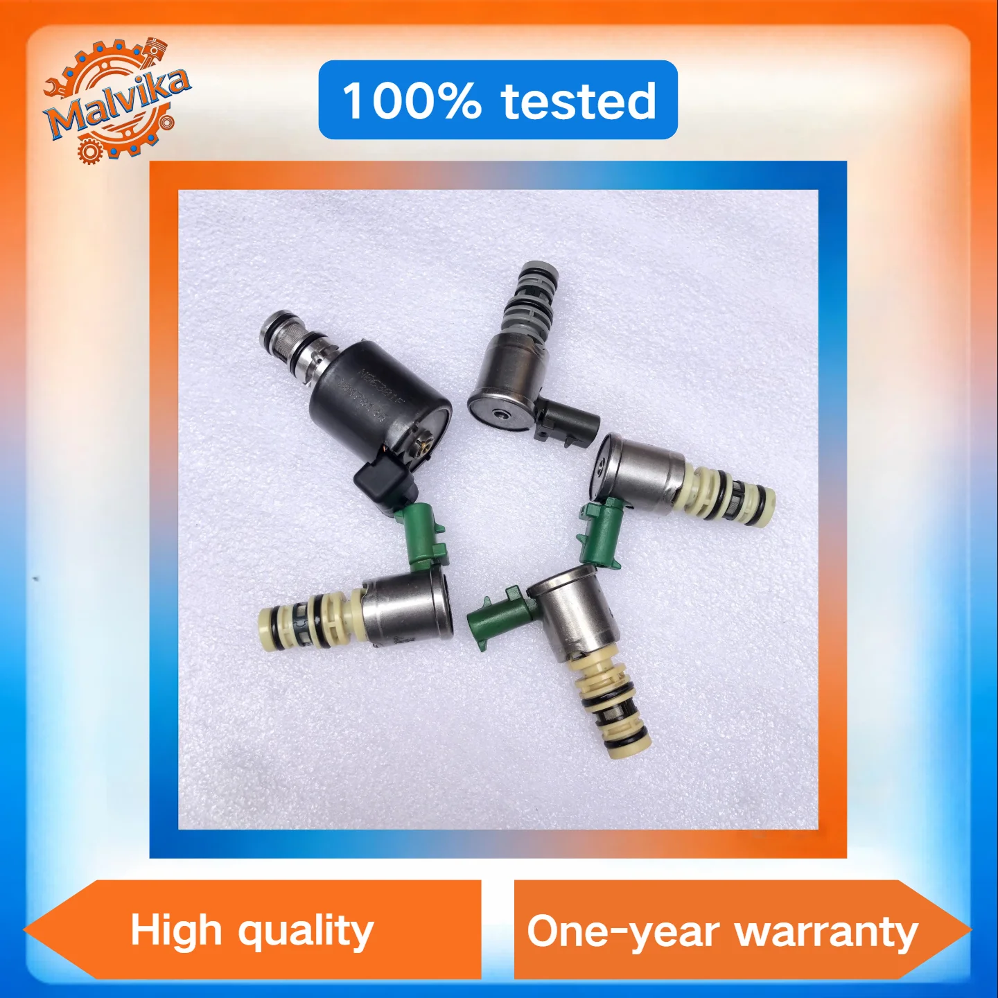 

5L40E Transmission Master Shift EPC TCC Lock Up Solenoids Control Valve Kit Set For Cadillac/GM/BMW