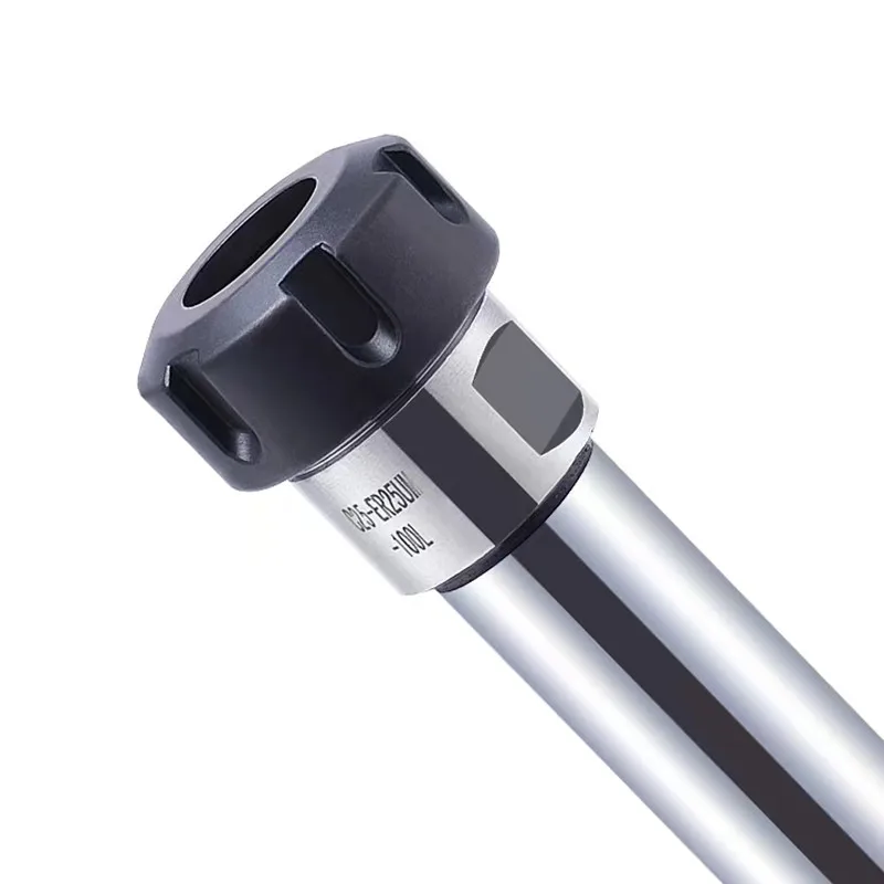 Haste Reta de Extensão 100 mm C16 C20 C25 C32 150 mm Mandril de Pinça de Extensão Suporte Porca Er25um Er32um Er40um Er25 Er32 Er40