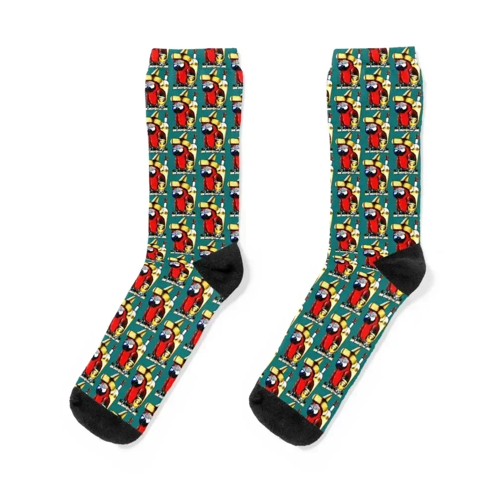 

party parrot logo - toast to victory Socks Argentina funny gift snow Socks For Women Men's