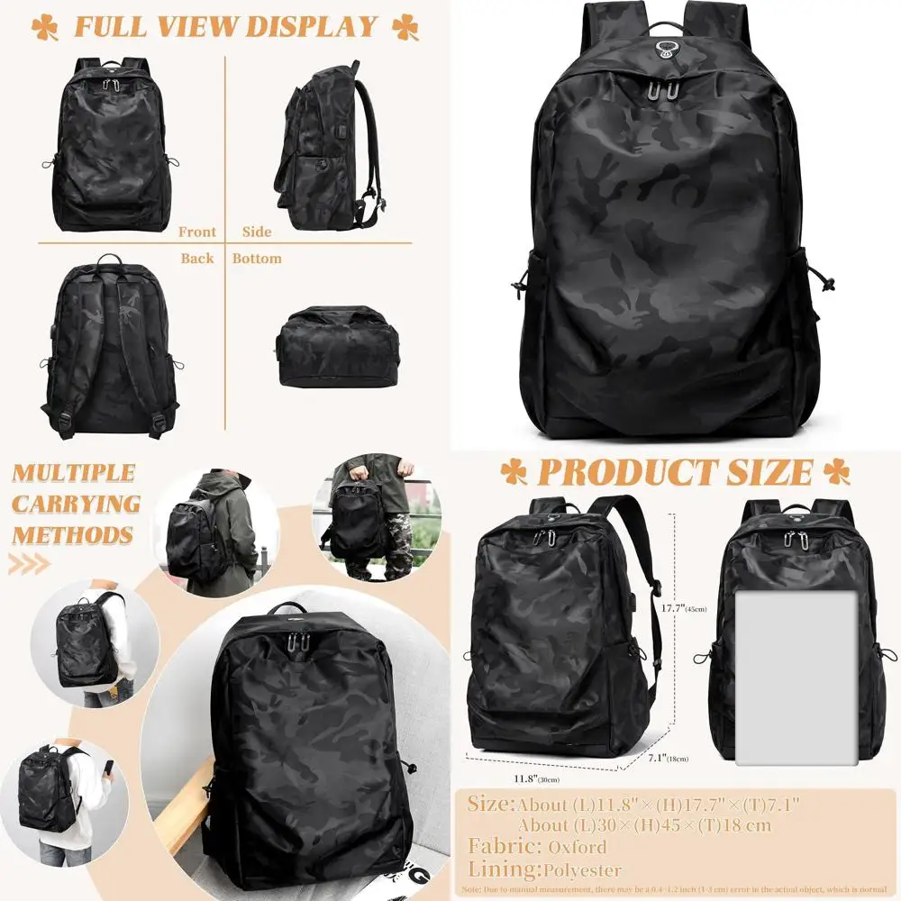 

Men's Stylish Outdoor Travel Bag - Large Capacity Casual City Bag